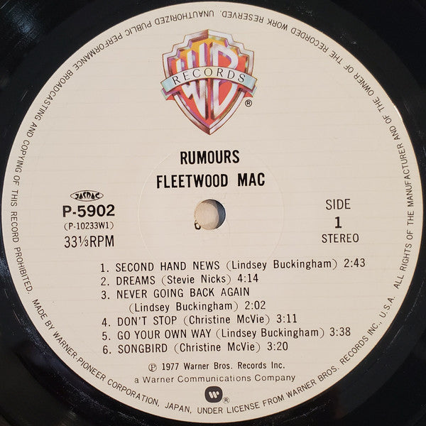 Fleetwood Mac - Rumours - 1983