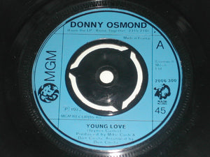 Donny Osmond - Young Love / A Million To One