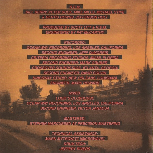 R.E.M. - Monster (CD) - 1994