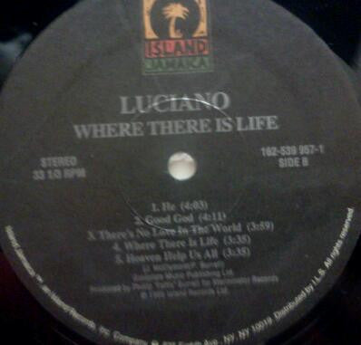 Luciano (2) - Where There Is Life