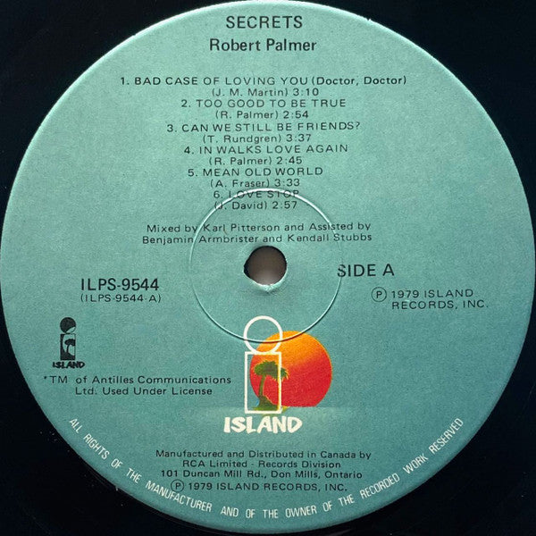 Robert Palmer - Secrets