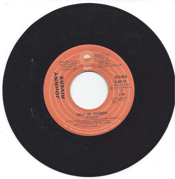 Johnny Rivers - Help Me Rhonda - 1975