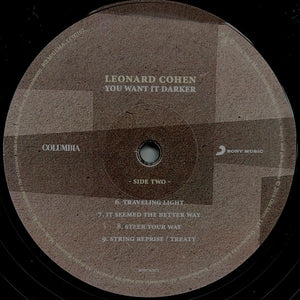 Leonard Cohen - You Want It Darker - 2016