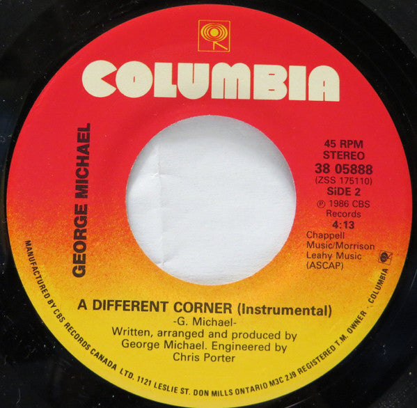 George Michael - A Different Corner