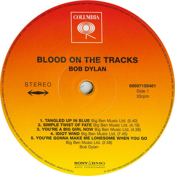 Bob Dylan - Blood On The Tracks