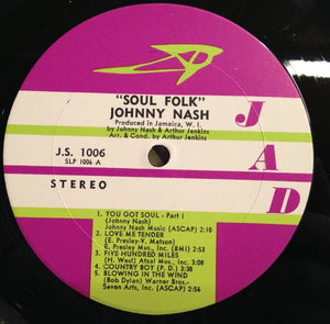 Johnny Nash - Soul Folk - 1969