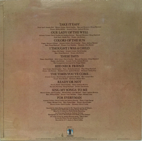 Jackson Browne - For Everyman - 1973