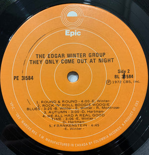 Edgar Winter Group, The - They Only Come Out At Night -