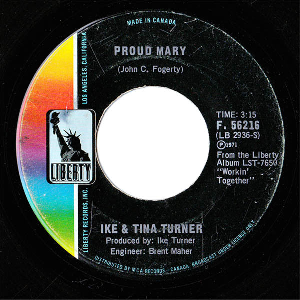 Ike & Tina Turner - Proud Mary / Funkier Than A Mosquita's Tweeter