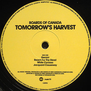 Boards Of Canada - Tomorrow's Harvest - 2013