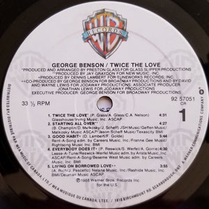 George Benson - Twice The Love - 1988