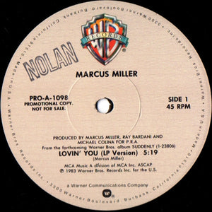 Marcus Miller - Lovin' You - 1983