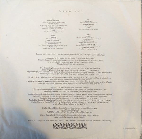 Grateful Dead, The - Dead Set - 1981