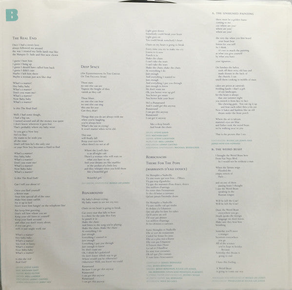 Rickie Lee Jones - The Magazine - 1984