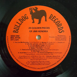 Jimi Hendrix - 20 Golden Pieces Of Jimi Hendrix