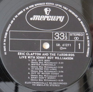 Eric Clapton - Eric Clapton And The Yardbirds Live With Sonny Boy Williamson
