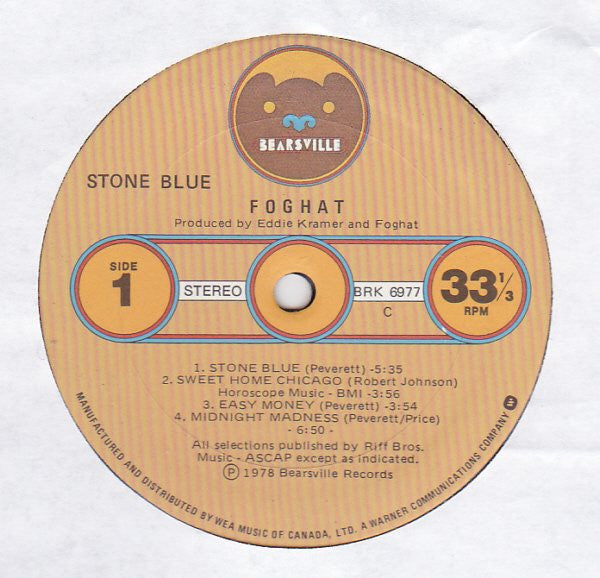 Foghat - Stone Blue