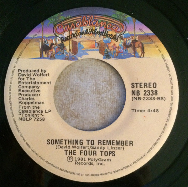 Four Tops - When She Was My Girl - 1981