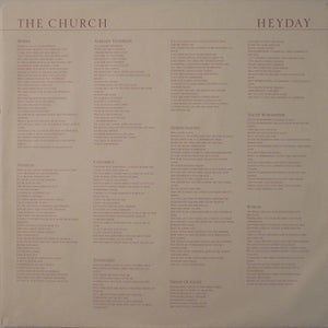 The Church - Heyday