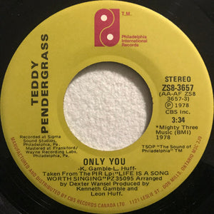 Teddy Pendergrass - Only You / It Don't Hurt Now