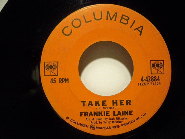 Frankie Laine - Take Her / I'm Gonna Be Strong Vinyl Record