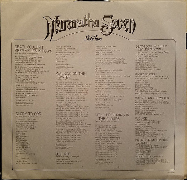 Various - Maranatha Seven - 1980