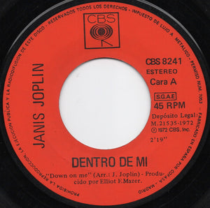 Janis Joplin - Dentro De Mi - 1972