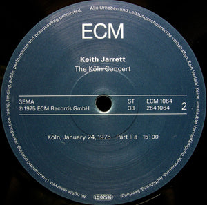 Keith Jarrett - The Köln Concert Vinyl Record