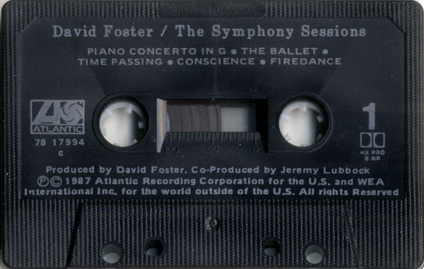 David Foster - The Symphony Sessions - 1988