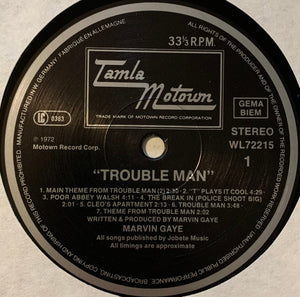 Marvin Gaye - Trouble Man Vinyl Record