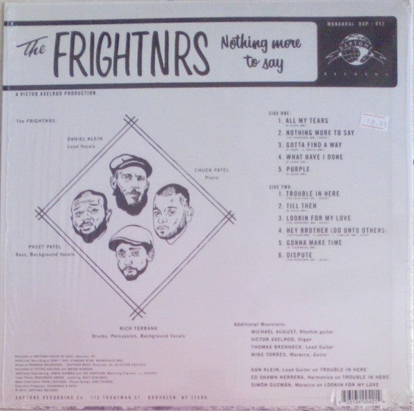 The Frightnrs - Nothing More To Say