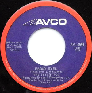 The Stylistics - Betcha By Golly, Wow / Ebony Eyes