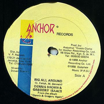 Dennis Brown & Gregory Isaacs - Big All Around Vinyl Record