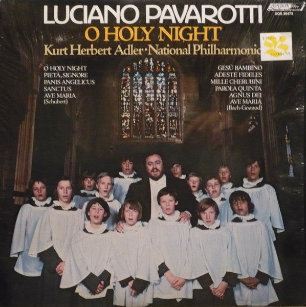 Luciano Pavarotti - Kurt Herbert Adler ● National Philharmonic Orchestra - O Holy Night - 1976
