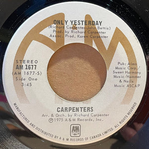 Carpenters - Only Yesterday - 1975