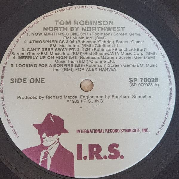 Tom Robinson - North By Northwest - 1982