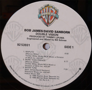 Bob James / David Sanborn - Double Vision - 1986