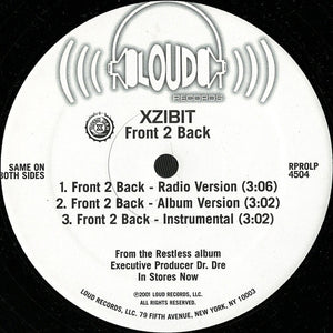 Xzibit - Front 2 Back - 2001