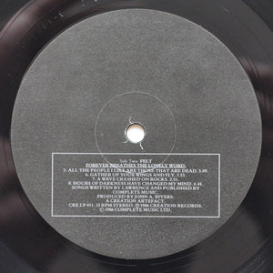 Felt - Forever Breathes The Lonely Word