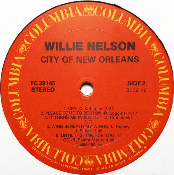 Willie Nelson - City Of New Orleans - 1984