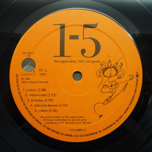 Sugarcubes, The - Life's Too Good - 1988