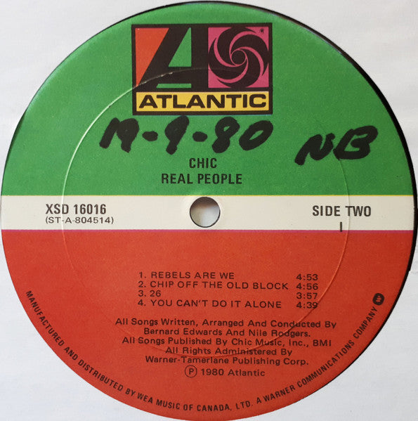 Chic - Real People