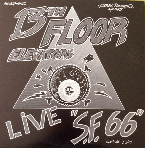 13th Floor Elevators - Live "S.F. 66" Vinyl Record