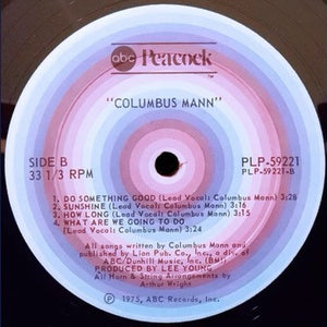 Rev. Columbus Mann - Columbus Mann - 1975