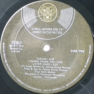 Johnny Guitar Watson - A Real Mother For Ya - 1977