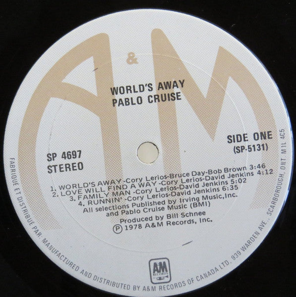 Pablo Cruise - Worlds Away - 1978