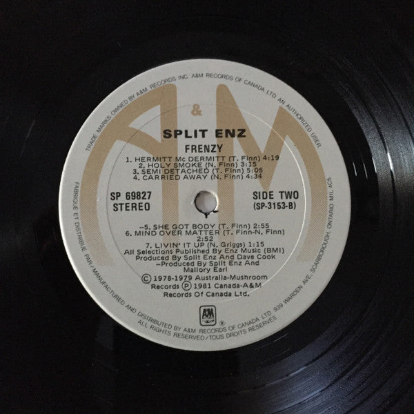 Split Enz - Frenzy
