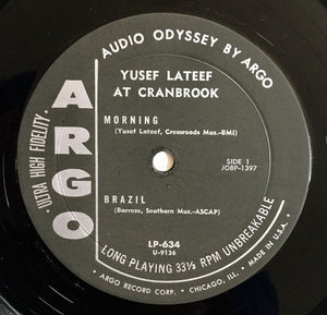 Yusef Lateef - Lateef At Cranbrook