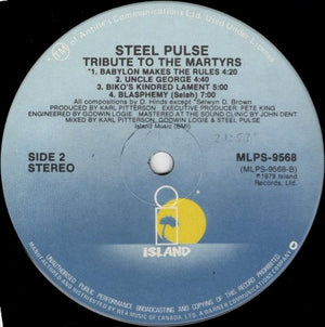 Steel Pulse - Tribute To The Martyrs