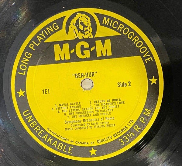 Miklós Rózsa - Ben-Hur